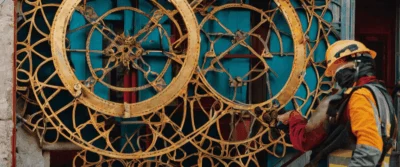 Cercle en fer : pièce maîtresse de la décoration et de la construction métallique